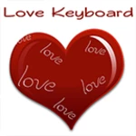 love keyboard android application logo